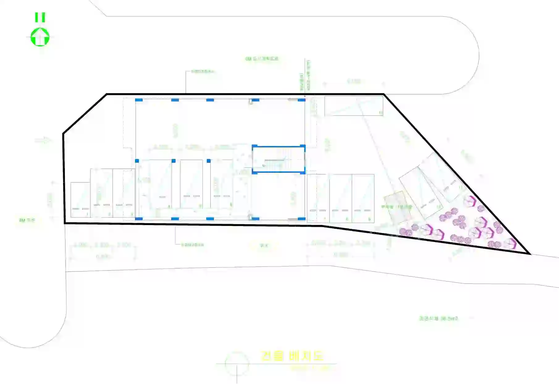 군수리 131-5 배치도 이미지